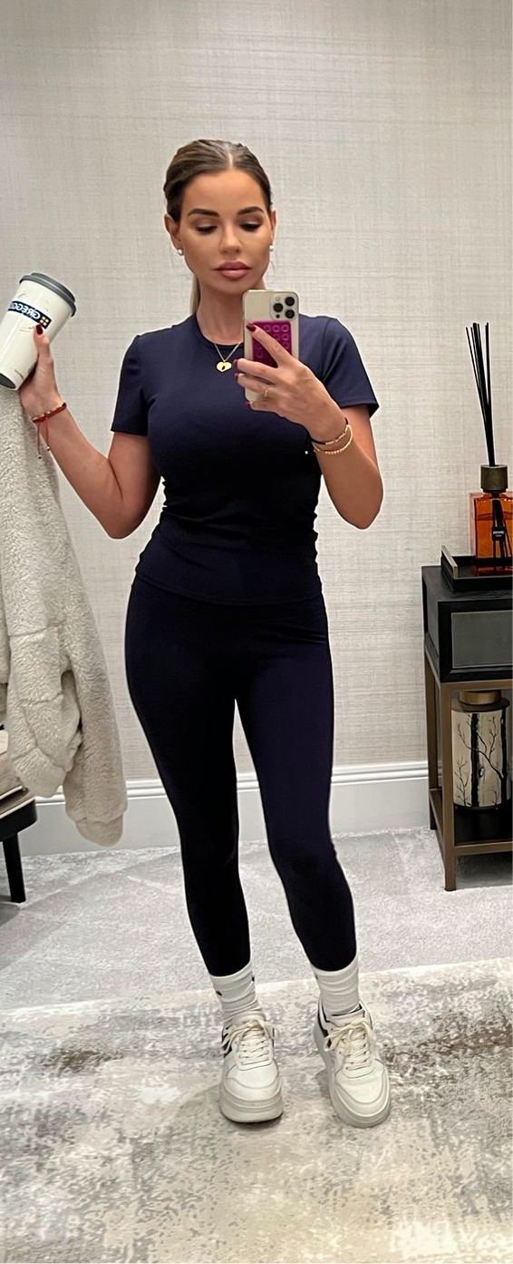 Sculpt Flex High Waist Leggings - Navy