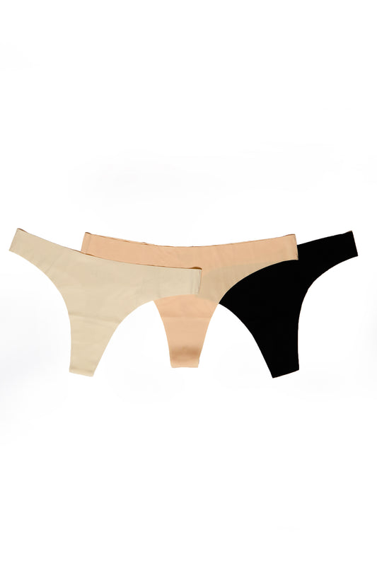 H-E-R Seamless Thong - Milky Nude